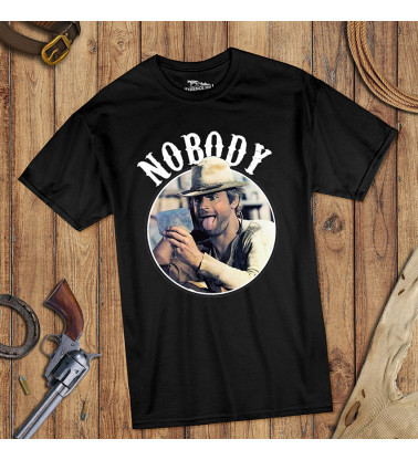 Nobody - T-Shirt (schwarz)...
