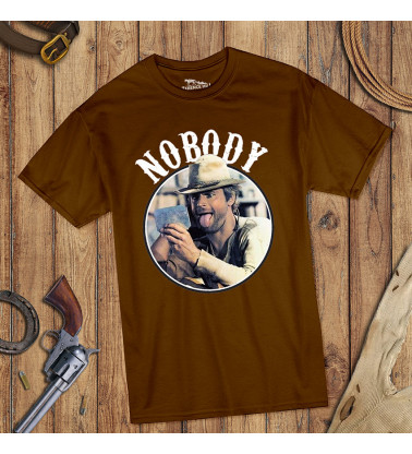 Nobody - T-Shirt (brown) -...